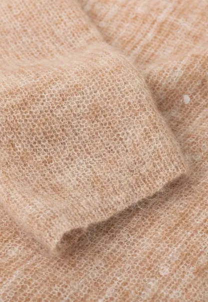 Sequined Sheer Knit Sweater
