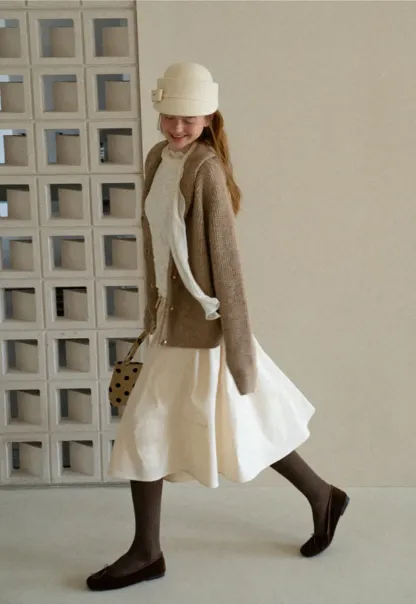 Ribbed Knit Shawl Collar Sweater