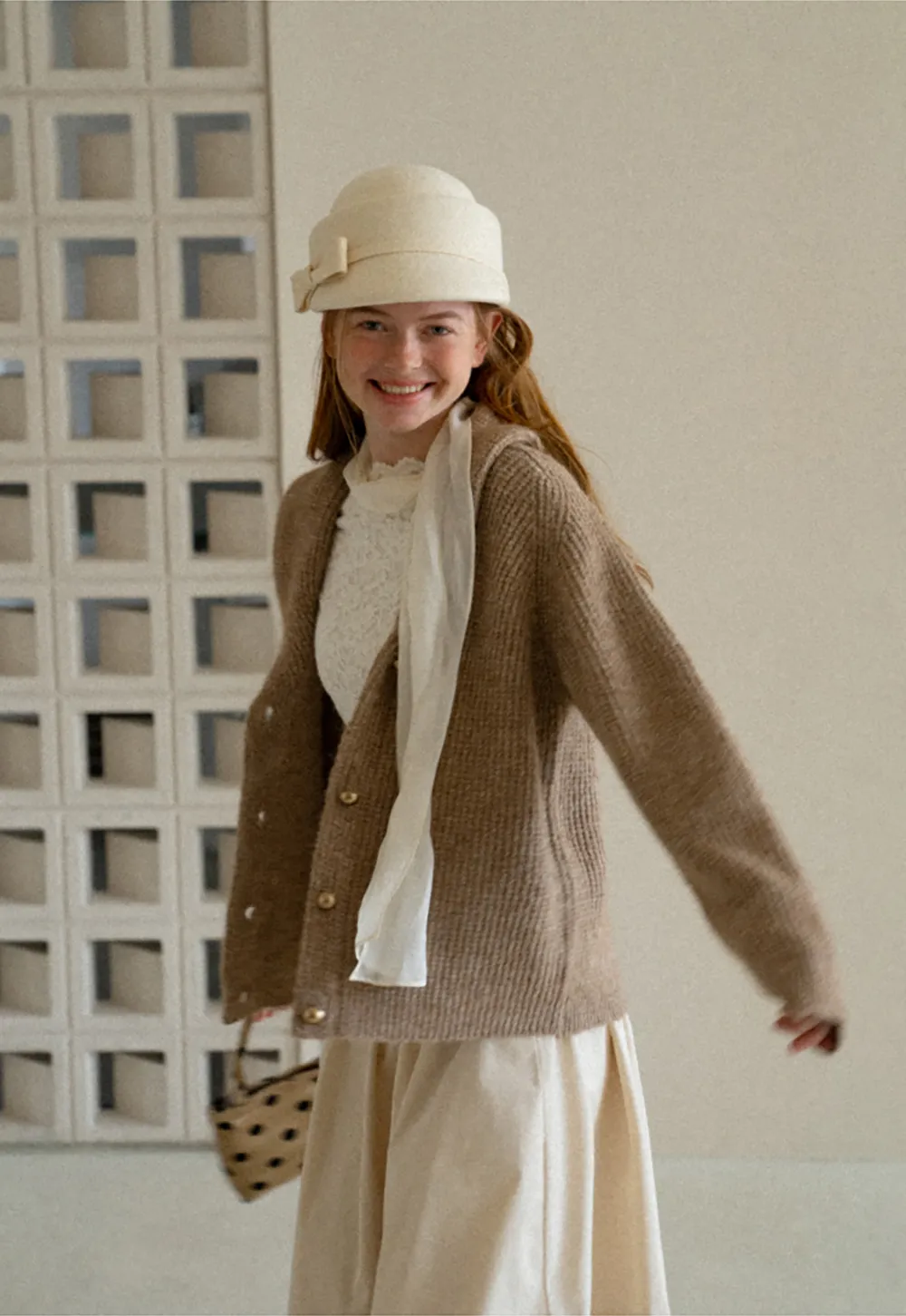 Ribbed Knit Shawl Collar Sweater