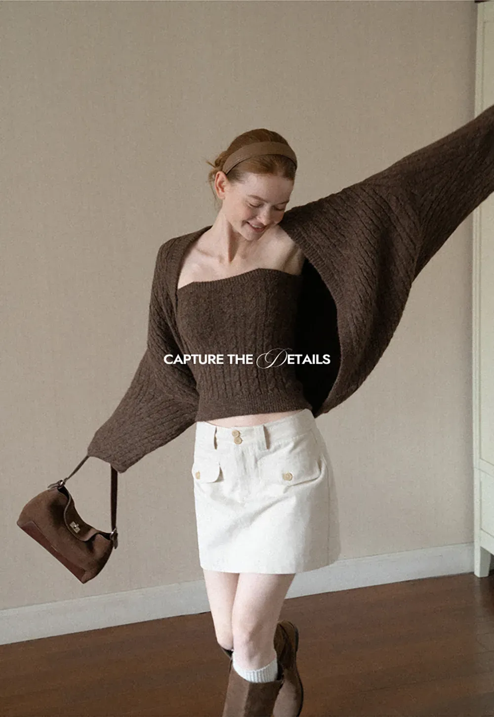 Cable Knit Oversized Cardigan Sweater