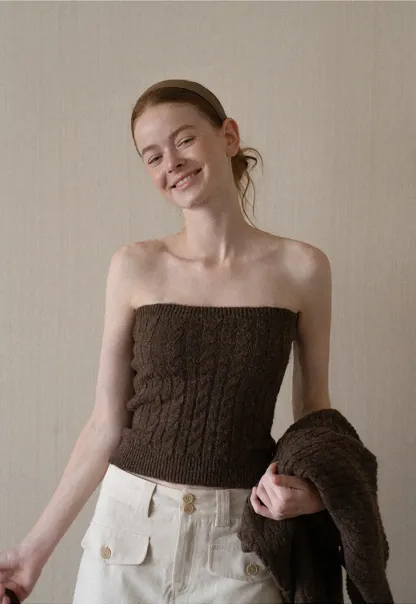 Cable Knit Oversized Cardigan Sweater