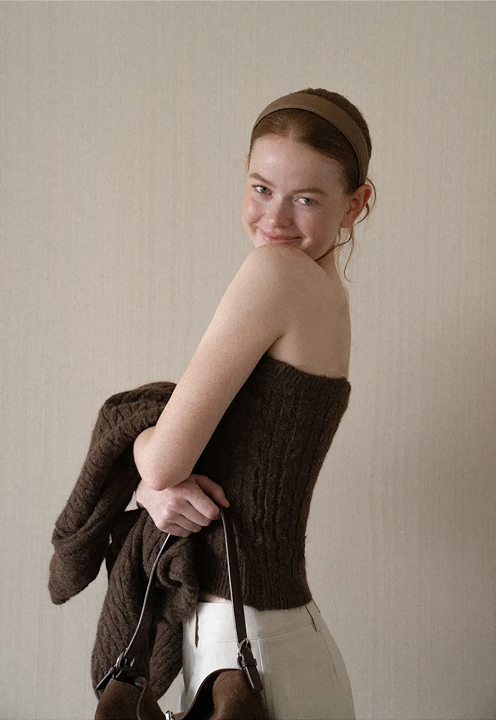 Cable Knit Oversized Cardigan Sweater