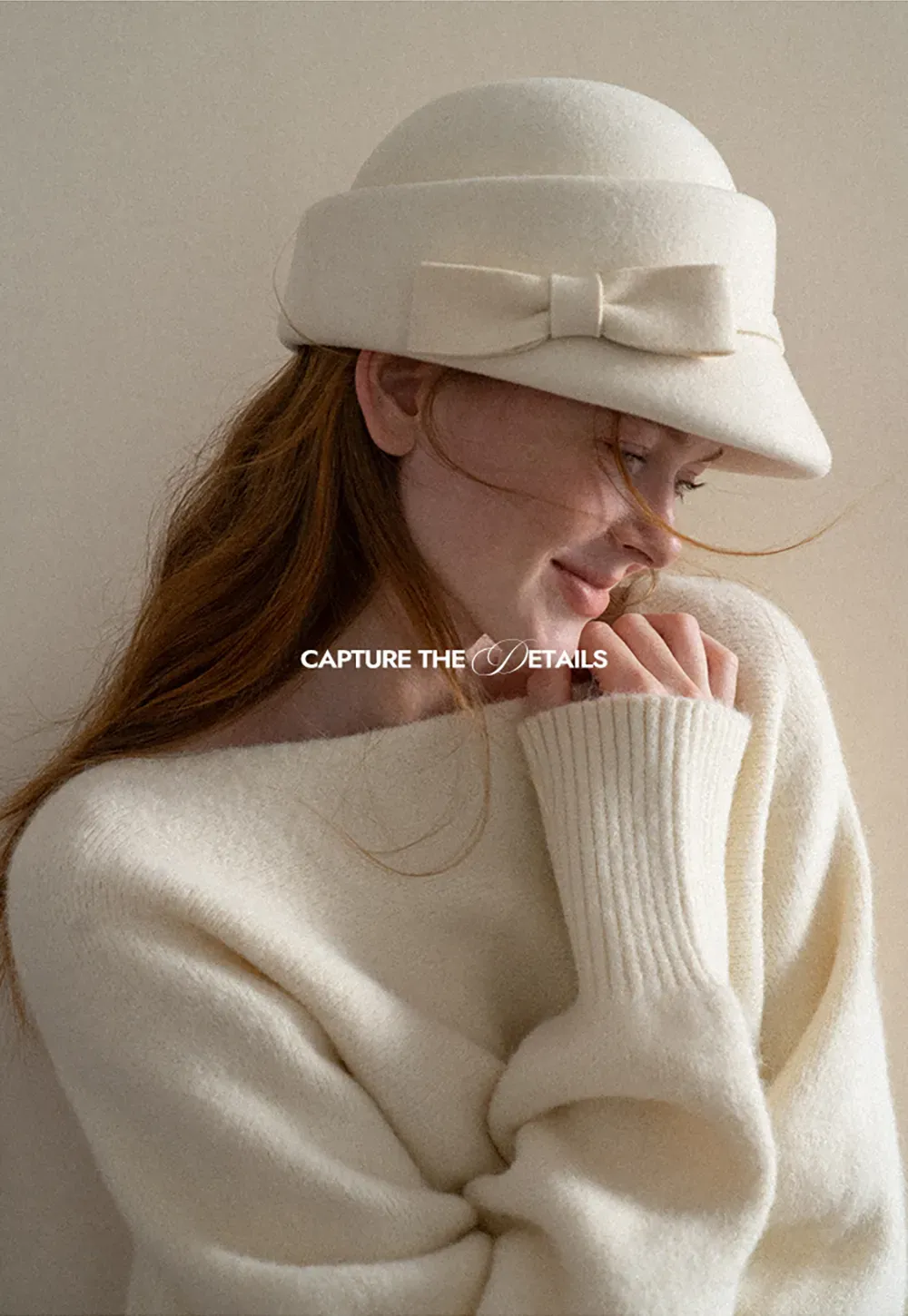 Oversized Drop Shoulder Knit Sweater
