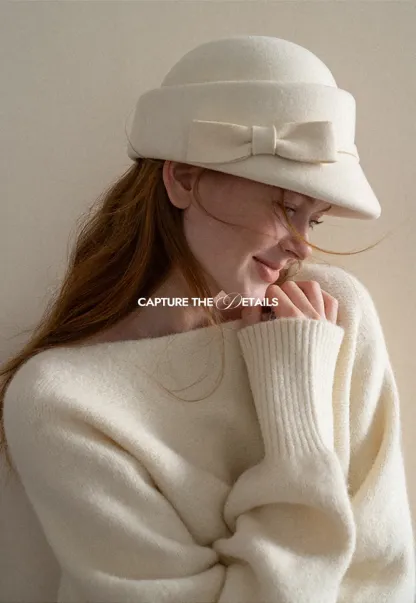 Oversized Drop Shoulder Knit Sweater