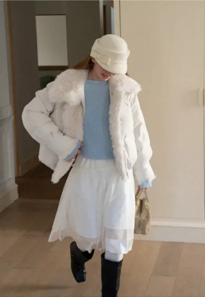Oversized Drop Shoulder Knit Sweater