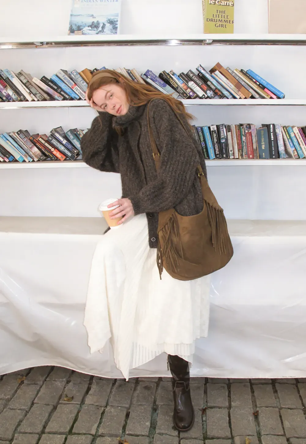 Oversized Ribbed Knit Cardigan Sweater
