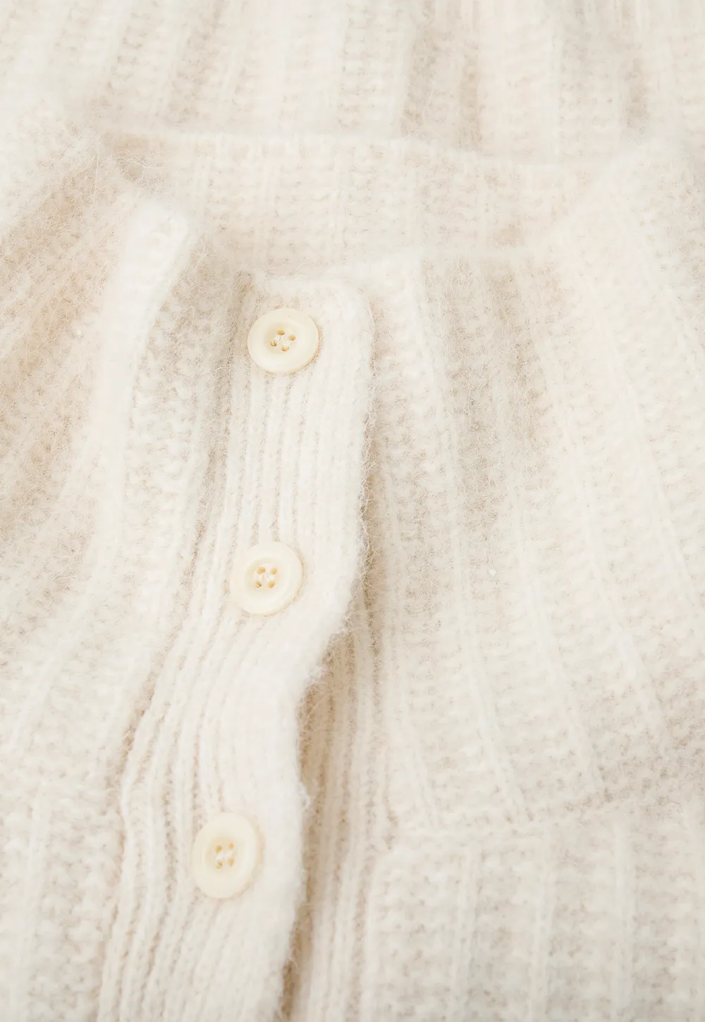 Oversized Ribbed Knit Cardigan Sweater