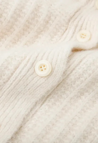 Oversized Ribbed Knit Cardigan Sweater