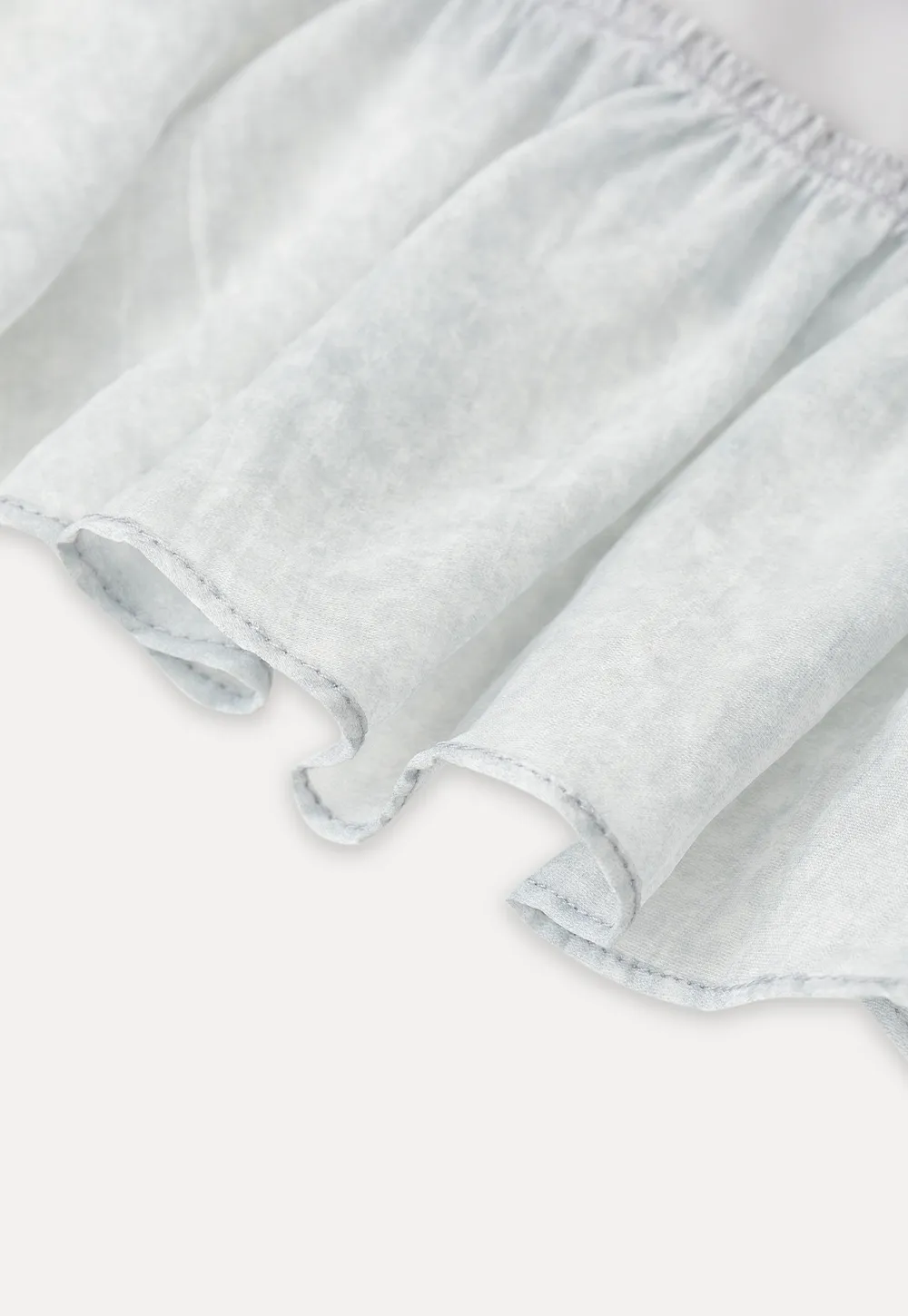 Asymmetrical Ruffle One Shoulder Tank Top