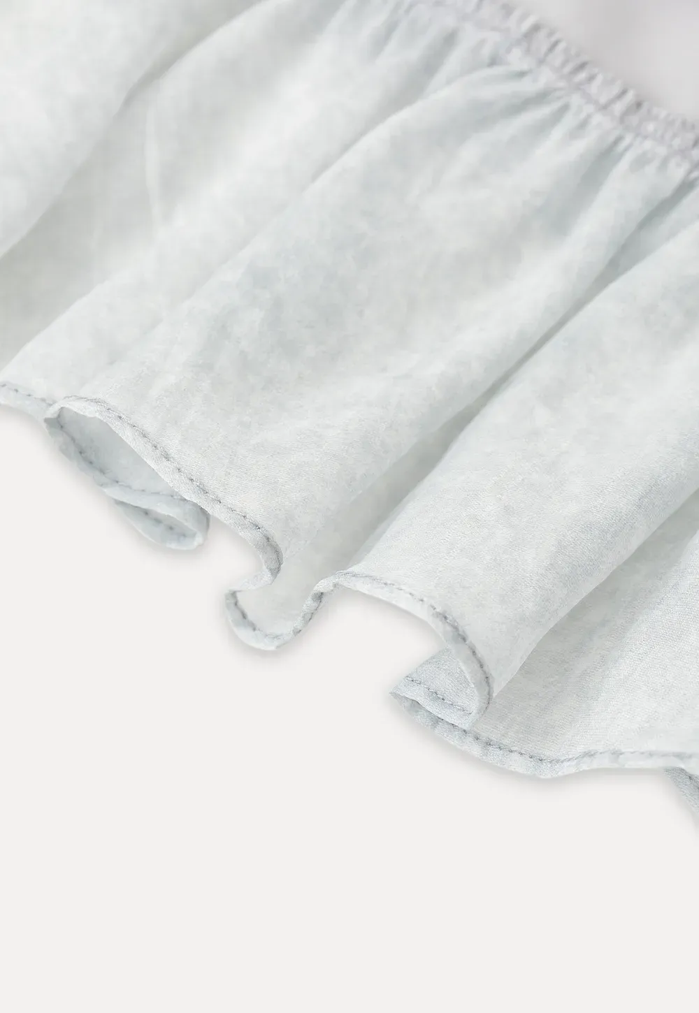 Asymmetrical Ruffle One Shoulder Tank Top