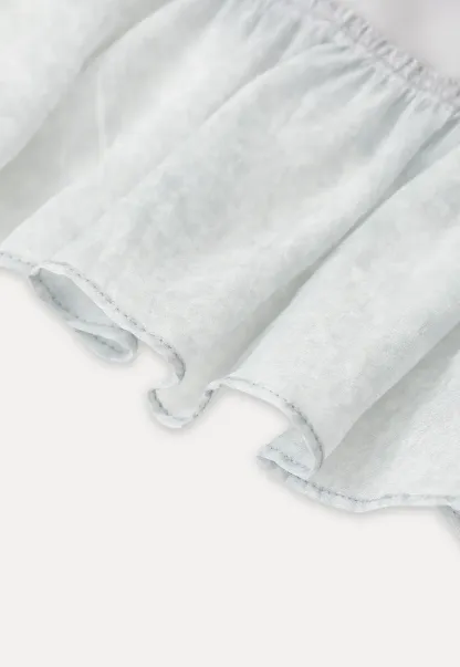 Asymmetrical Ruffle One Shoulder Tank Top