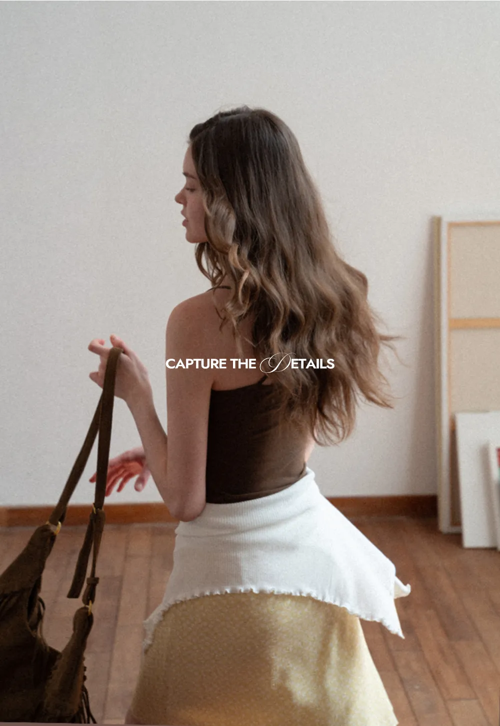 Thin Strap Tank Top with Beaded Shoulder Details