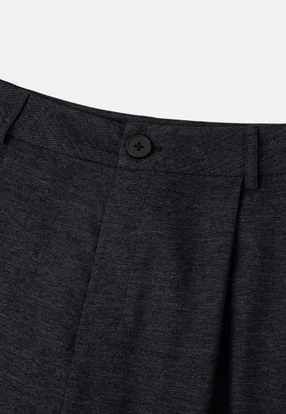 Cropped Sleeveless Top With Open Back Detail And High Waist Wide Leg Pants