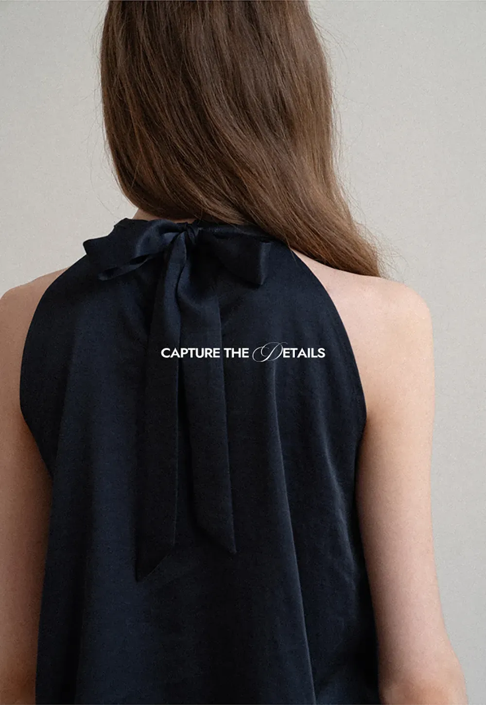 Halter Neck Sleeveless Top with Asymmetrical Hem