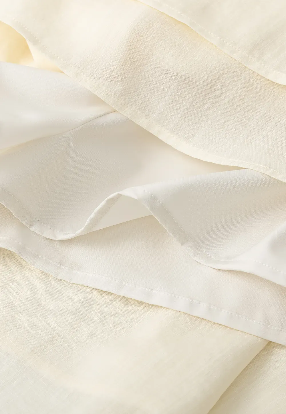 Halter neck top with layered ruffled skirt