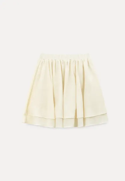 Halter neck top with layered ruffled skirt