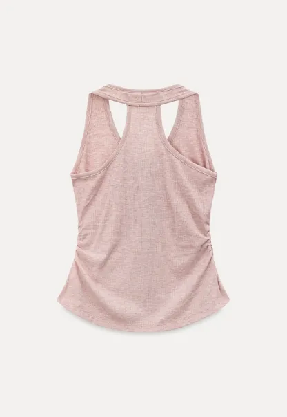 Button Front Sleeveless Top