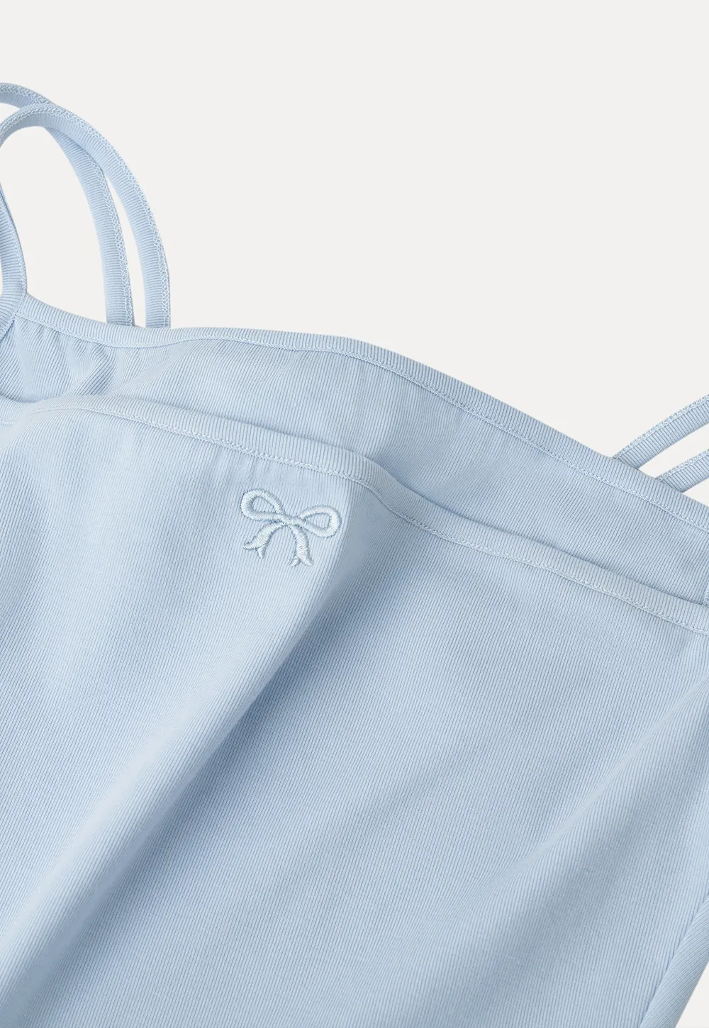 Square Neck Thin Strap Tank Top