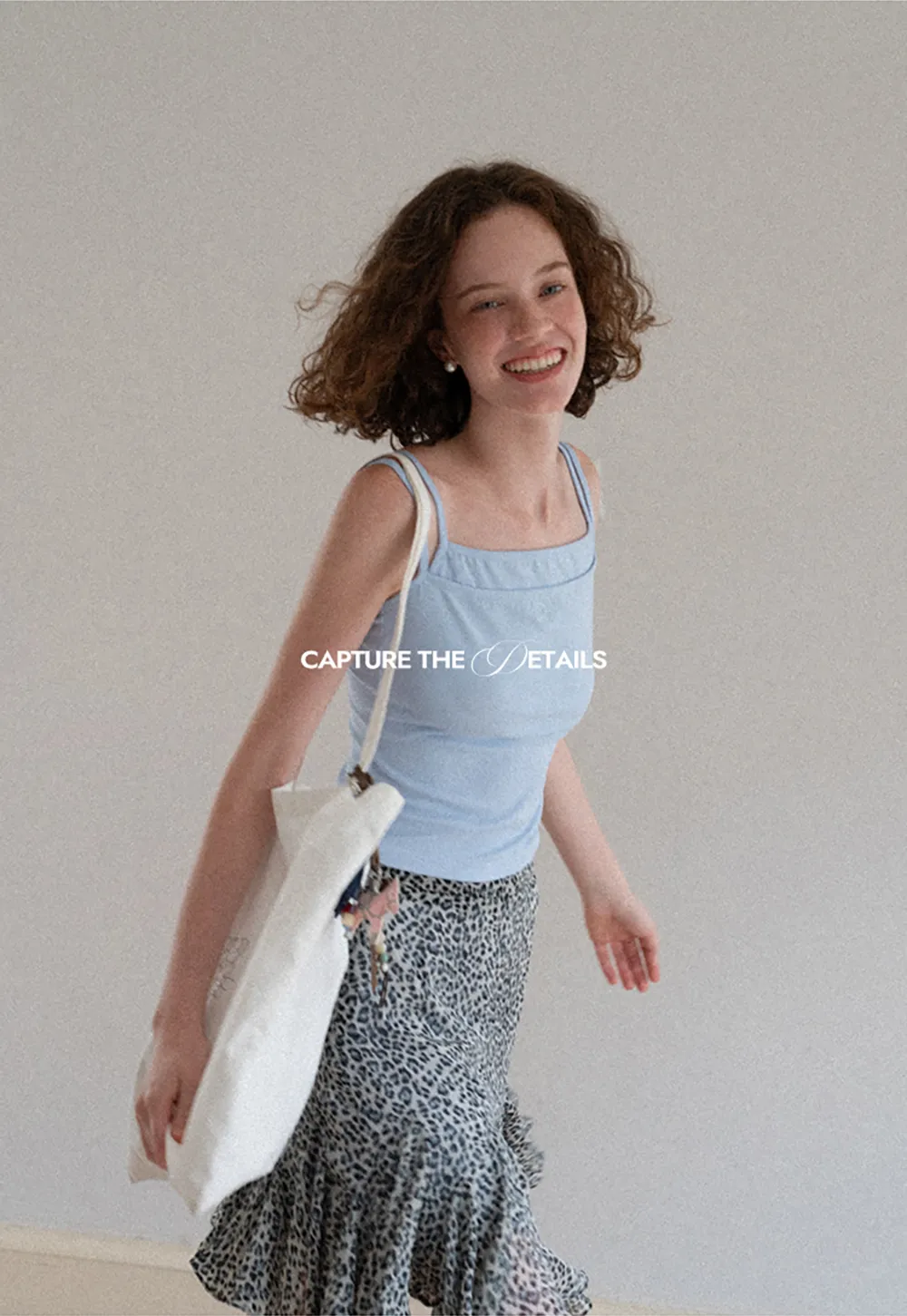 Square Neck Thin Strap Tank Top