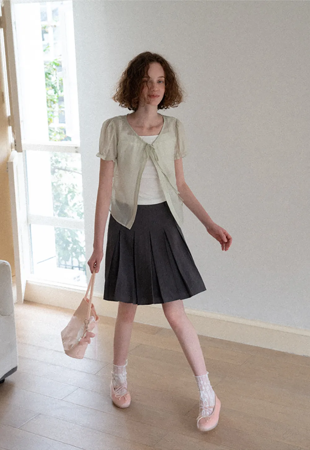 Square Neck Thin Strap Tank Top