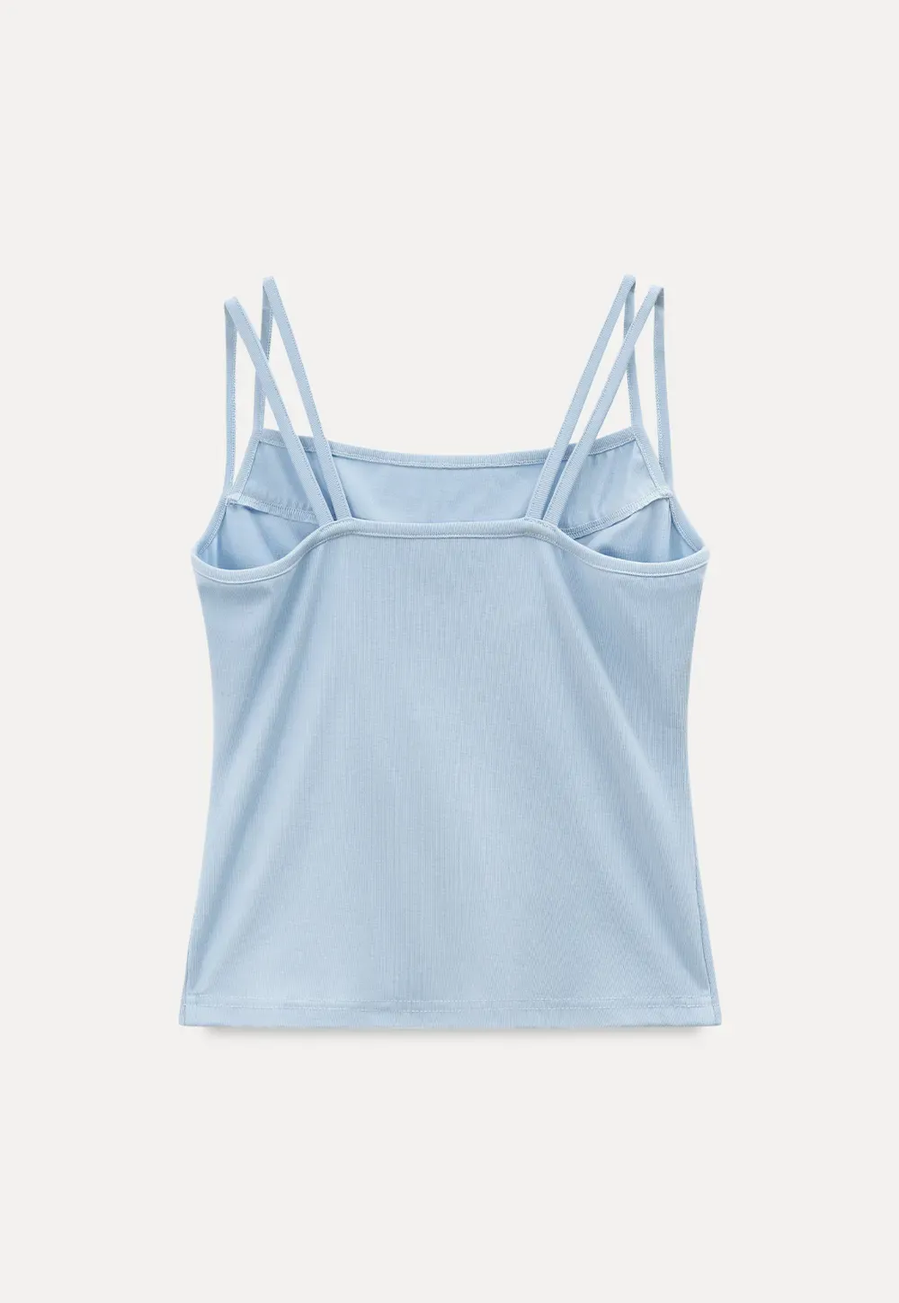 Square Neck Thin Strap Tank Top