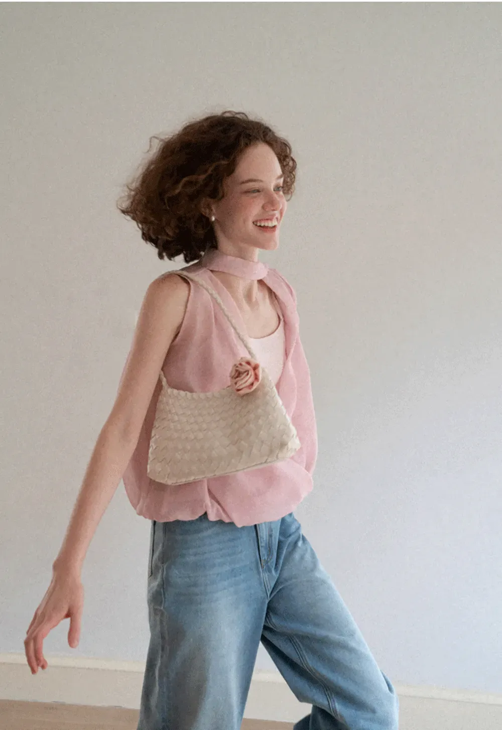 Wrap Neck Draped Sleeveless Top