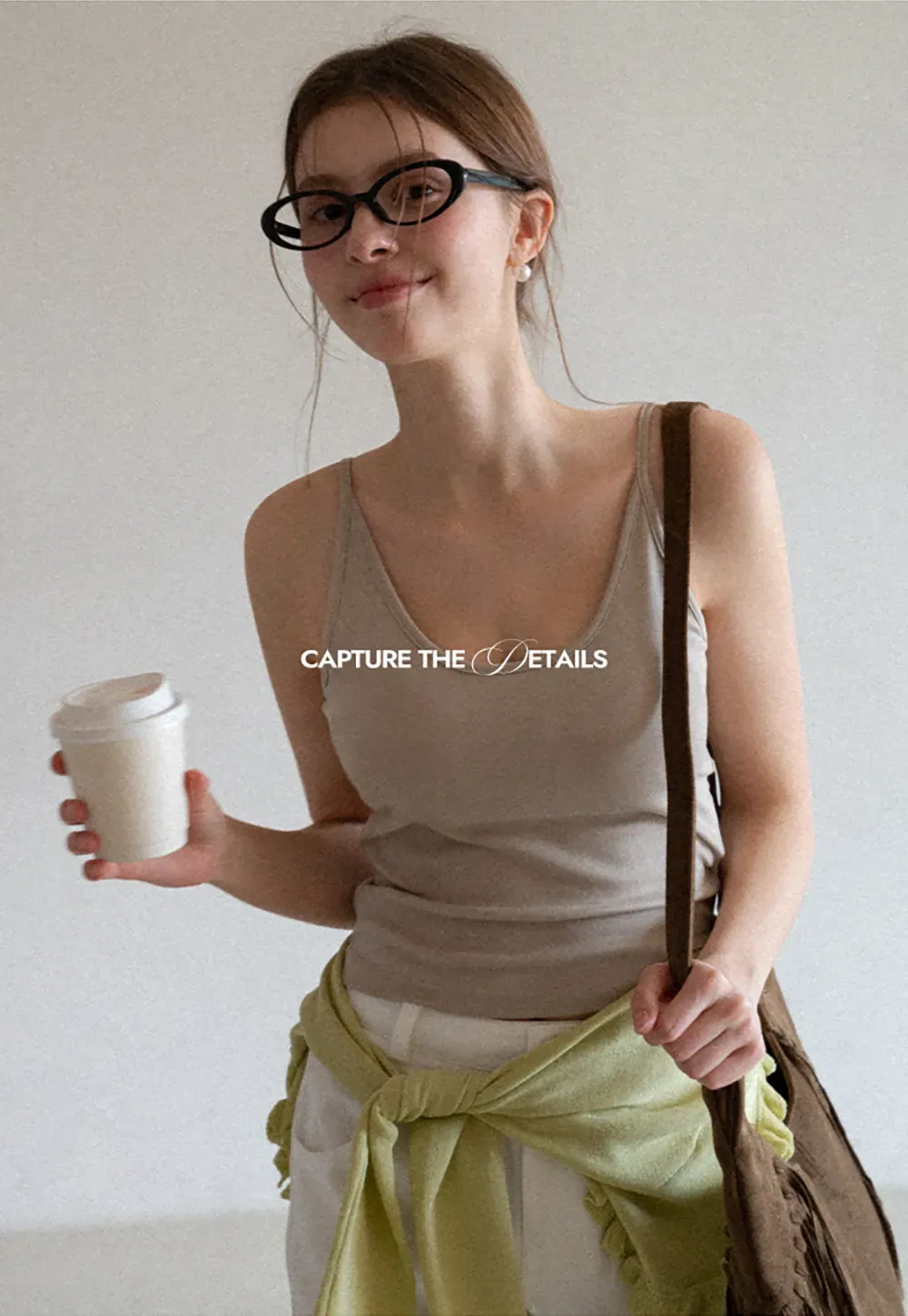 Lace Back Tank Top with Thin Straps