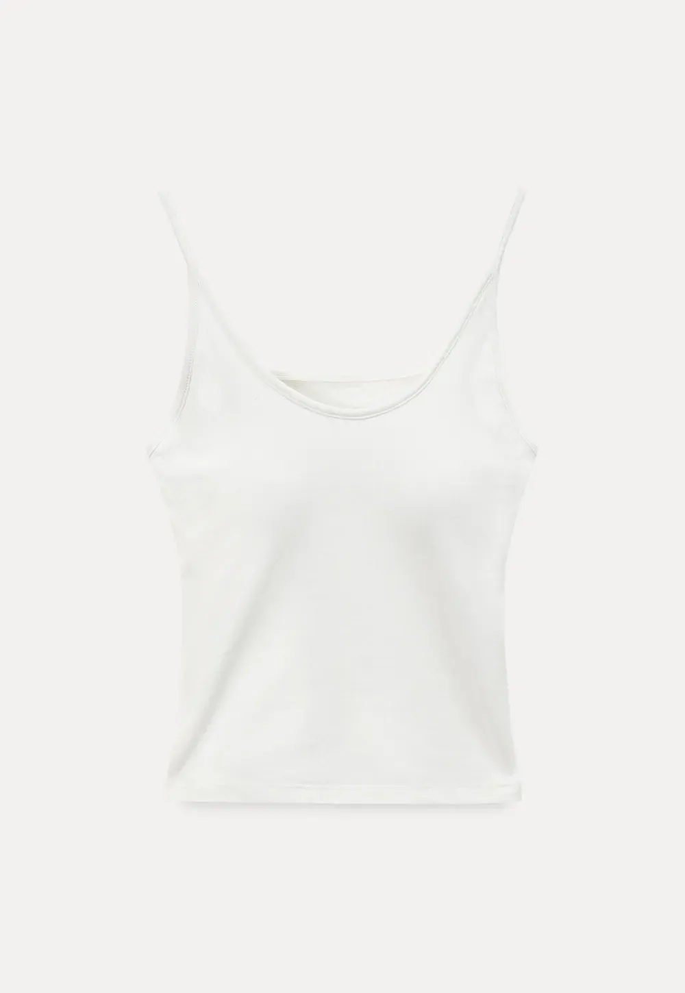 Lace Back Tank Top with Thin Straps