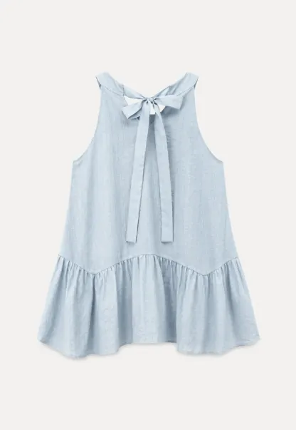 Ruffled Hem Sleeveless Top