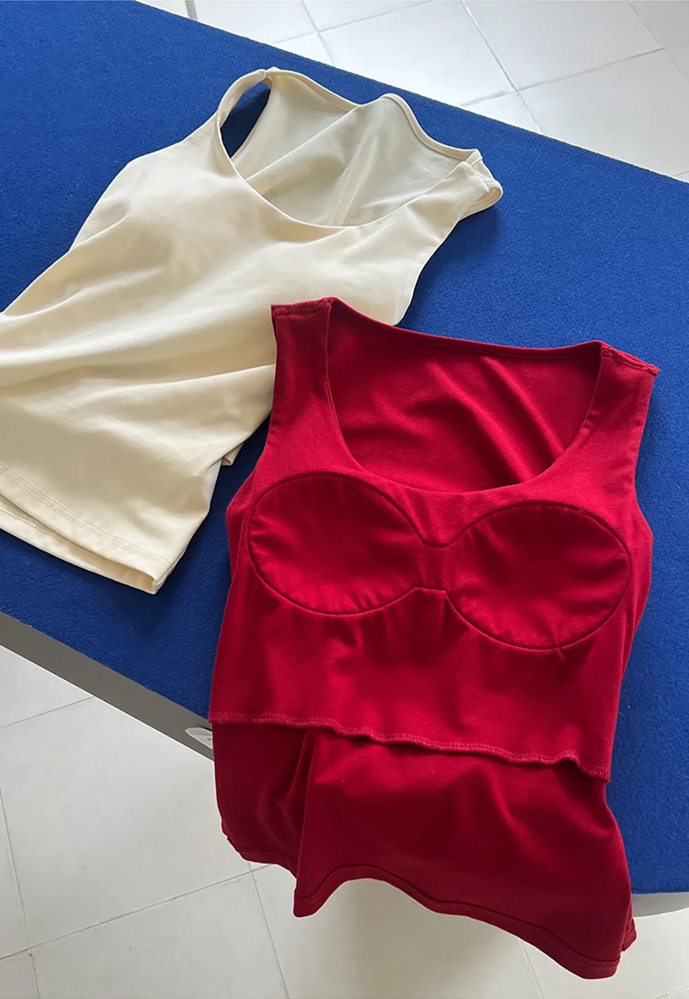 Cross Back Twist Detail Sleeveless Top