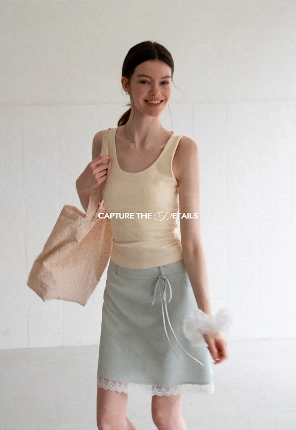 Cross Back Twist Detail Sleeveless Top