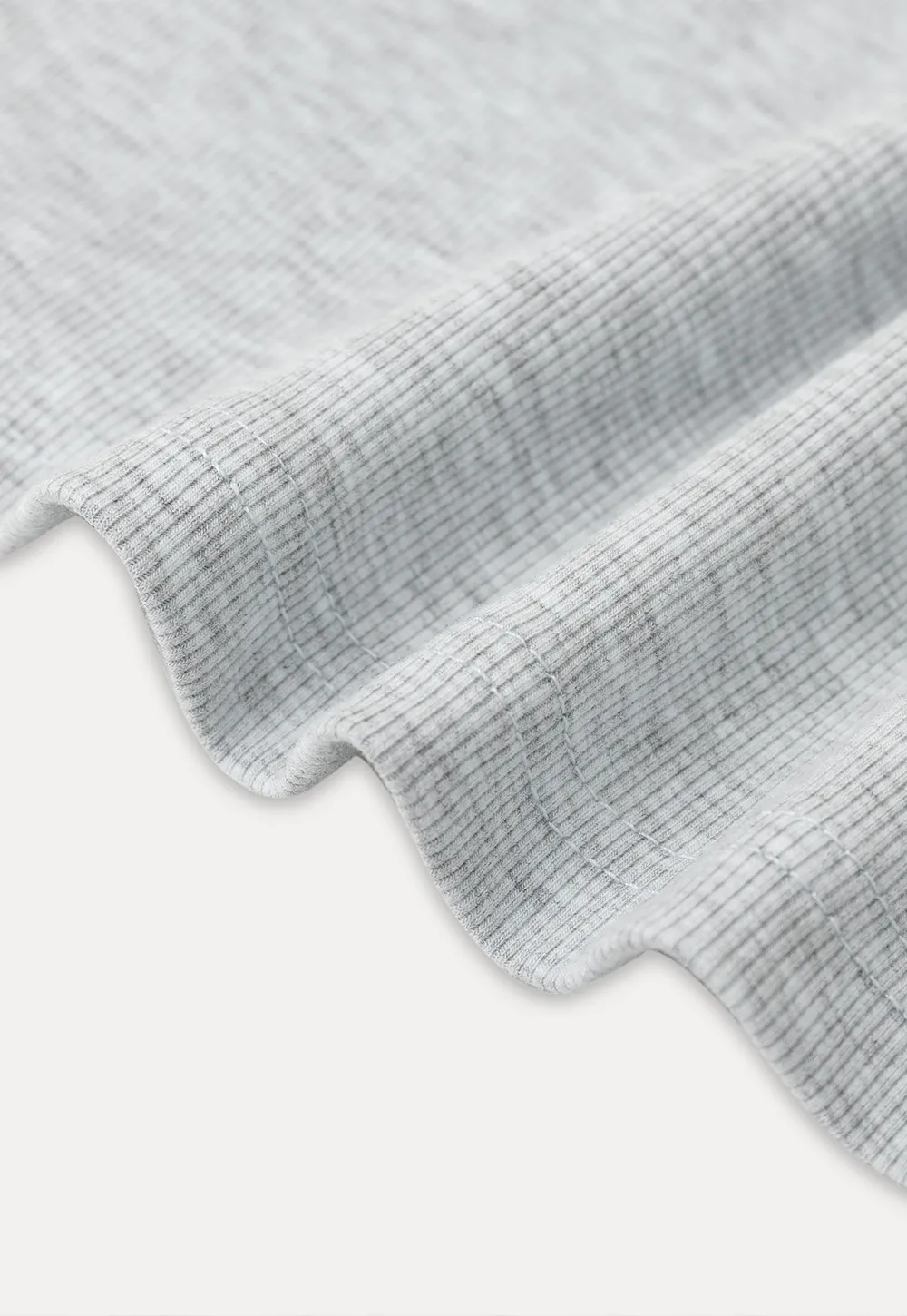 Ribbed Knit Square Neck Sleeveless Top