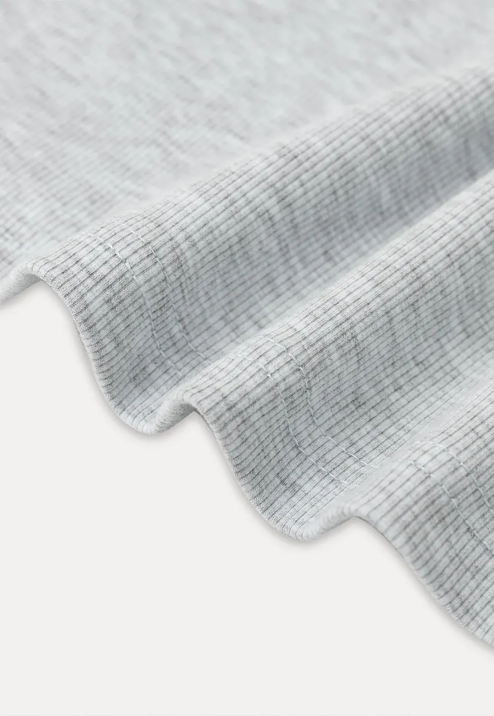 Ribbed Knit Square Neck Sleeveless Top