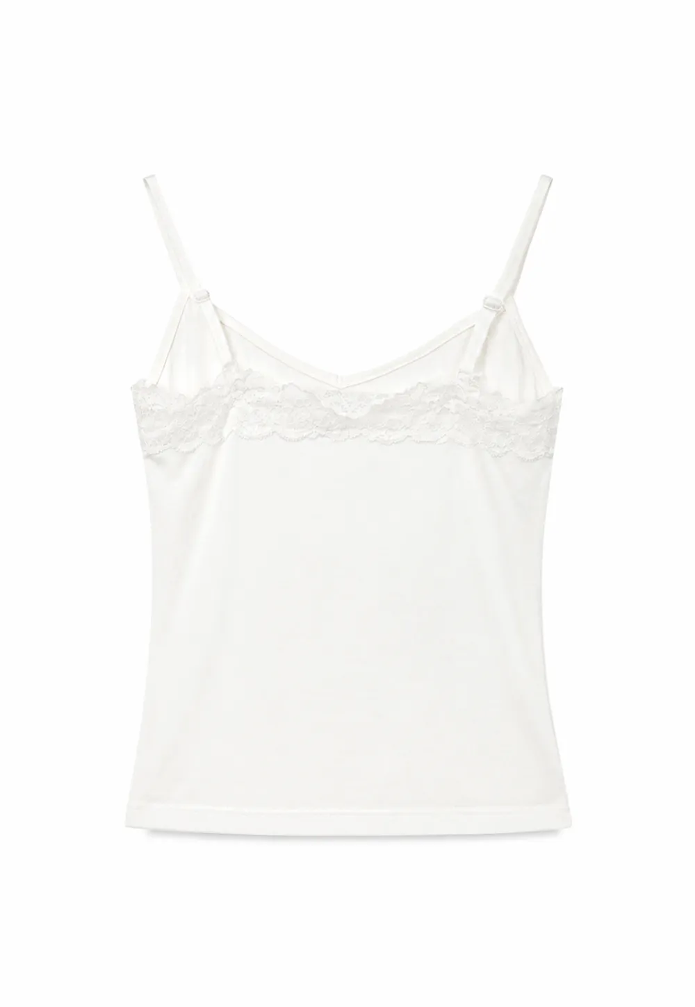 Lace Trim Halter Neck Tank Top