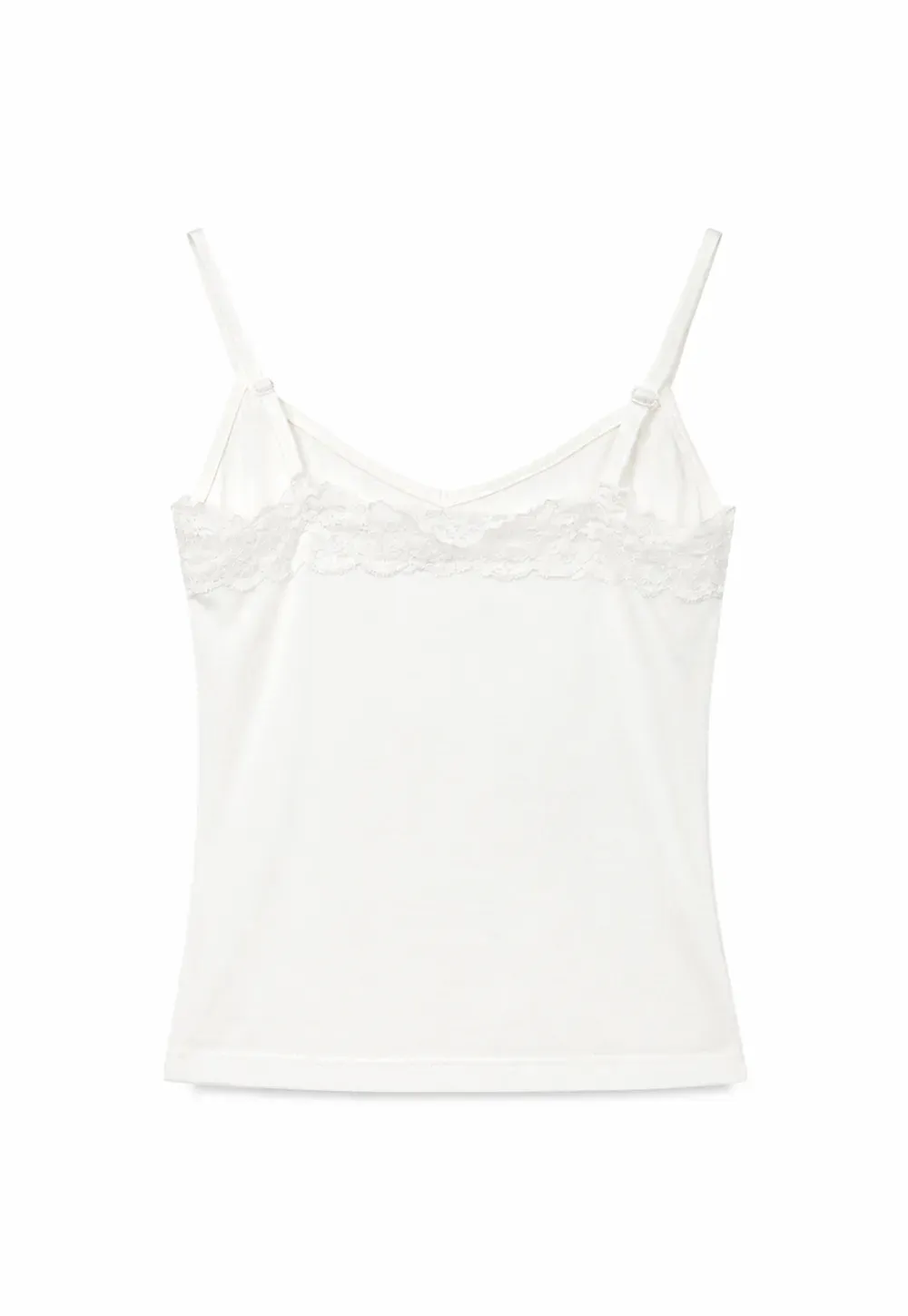 Lace Trim Halter Neck Tank Top