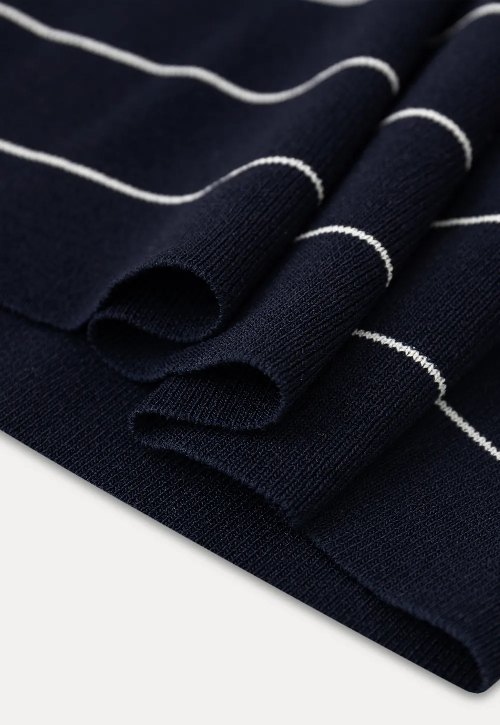 Horizontal Striped Ribbed Knit Tank Top