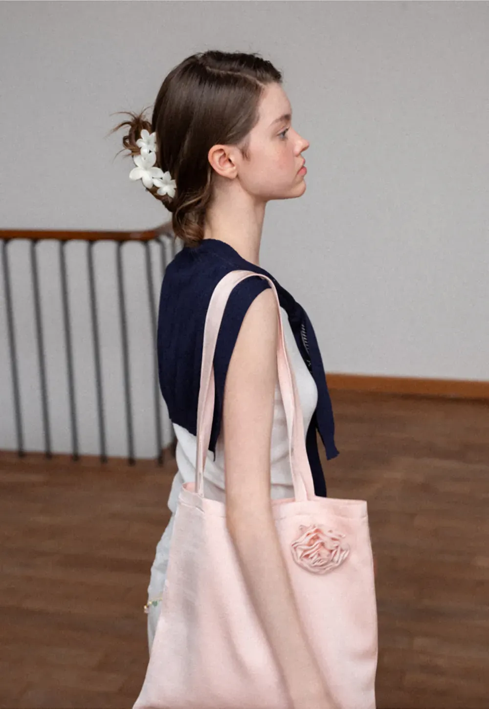 Horizontal Striped Ribbed Knit Tank Top