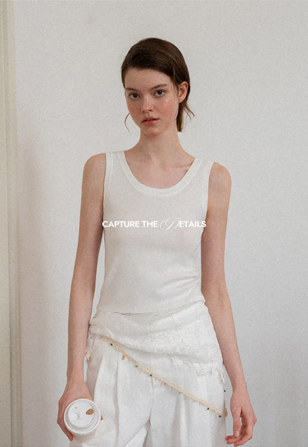 Horizontal Striped Ribbed Knit Tank Top