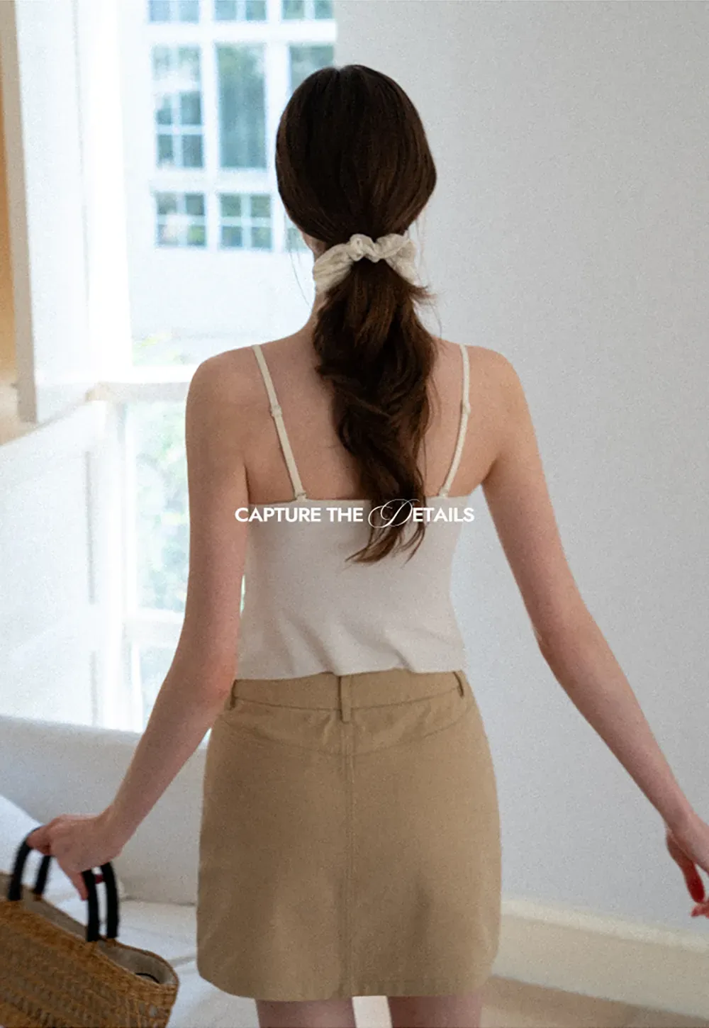 Lace Trim V Neck Spaghetti Strap Top