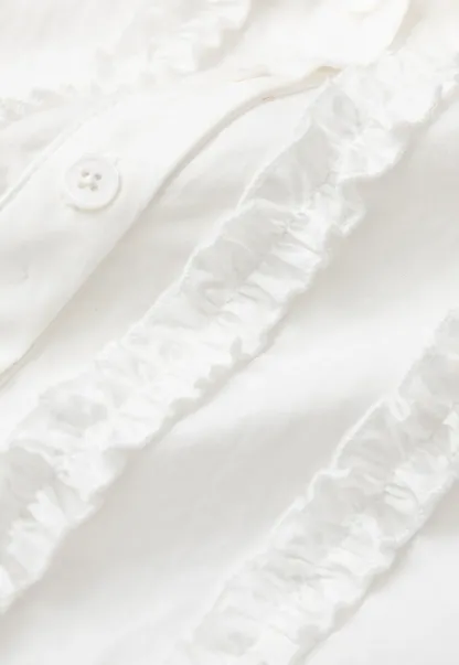 Pleated Front Collar Sleeveless Top