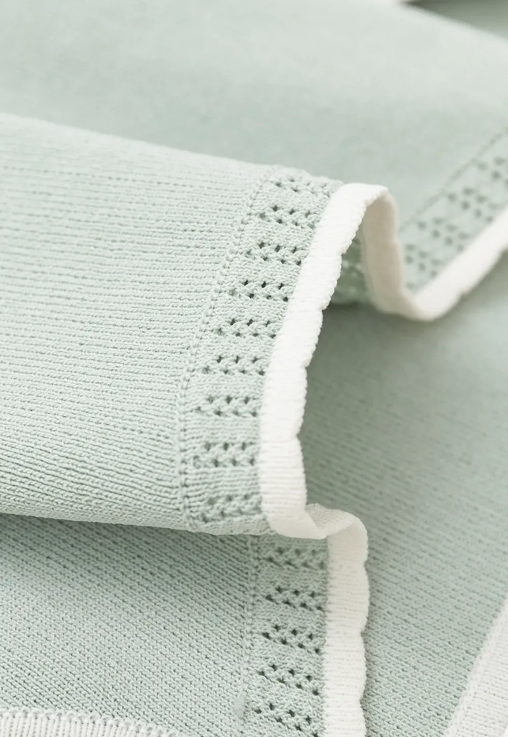 Ribbed Knit Square Neck Tank Top