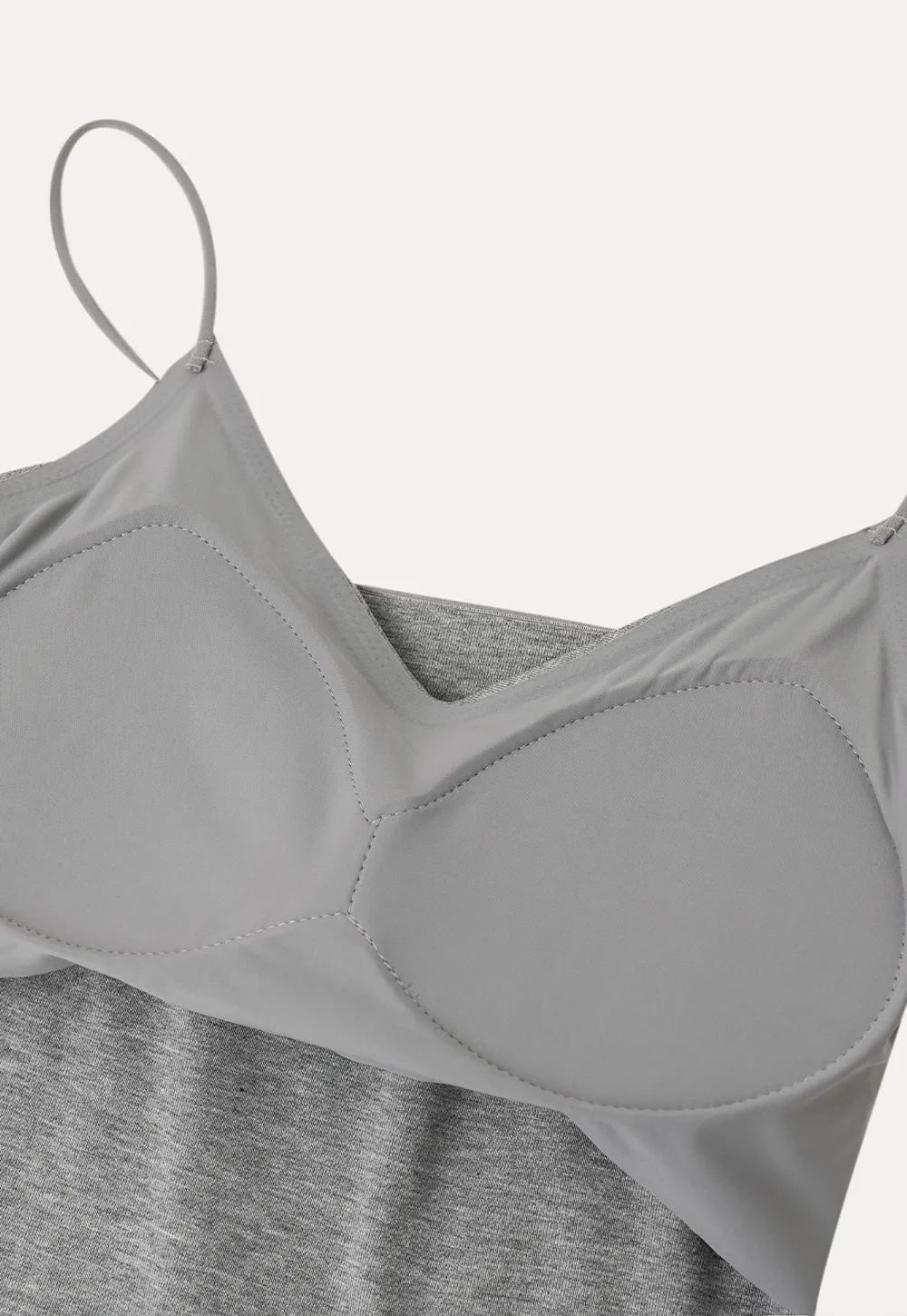 V Neck Cropped Spaghetti Strap Tank Top