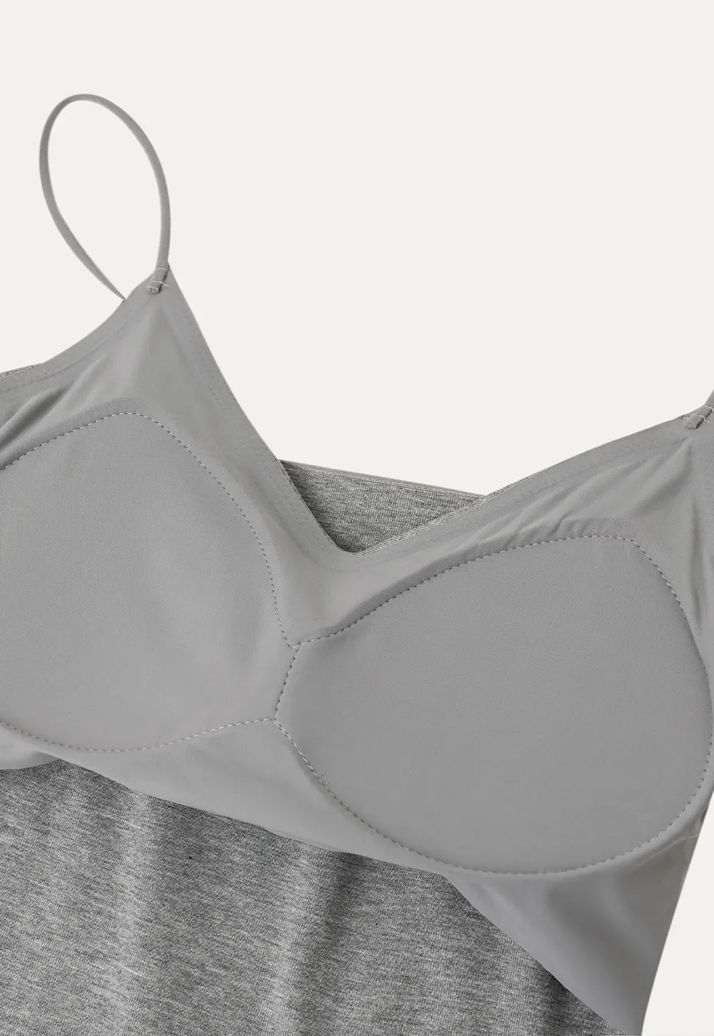 V Neck Cropped Spaghetti Strap Tank Top