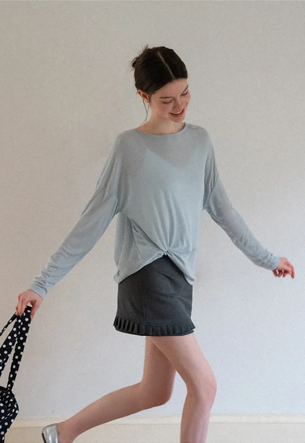 V Neck Cropped Spaghetti Strap Tank Top