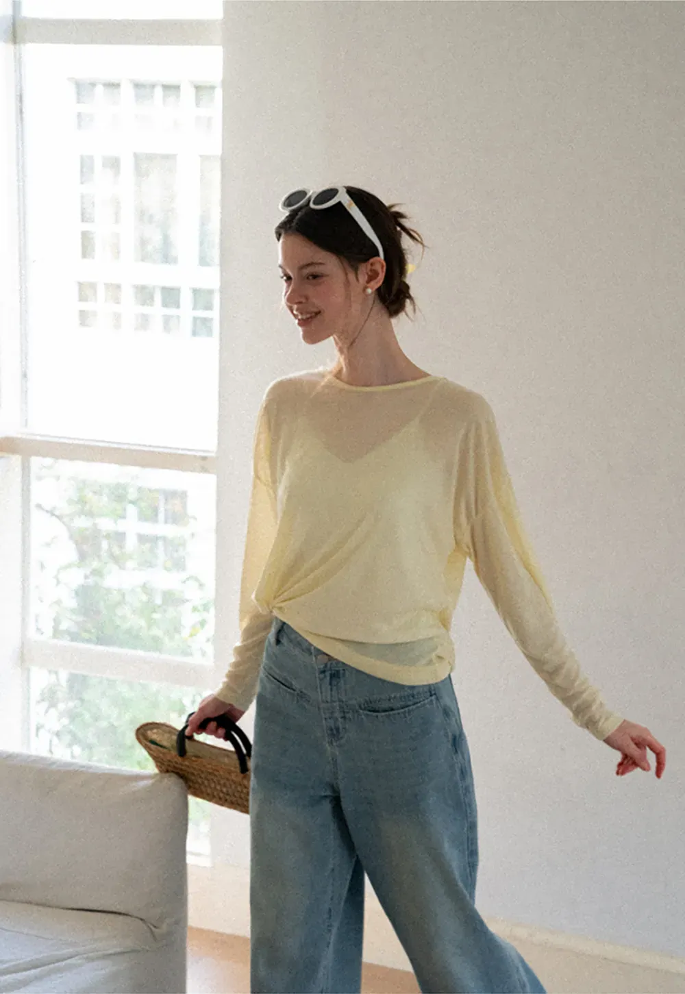 V Neck Cropped Spaghetti Strap Tank Top