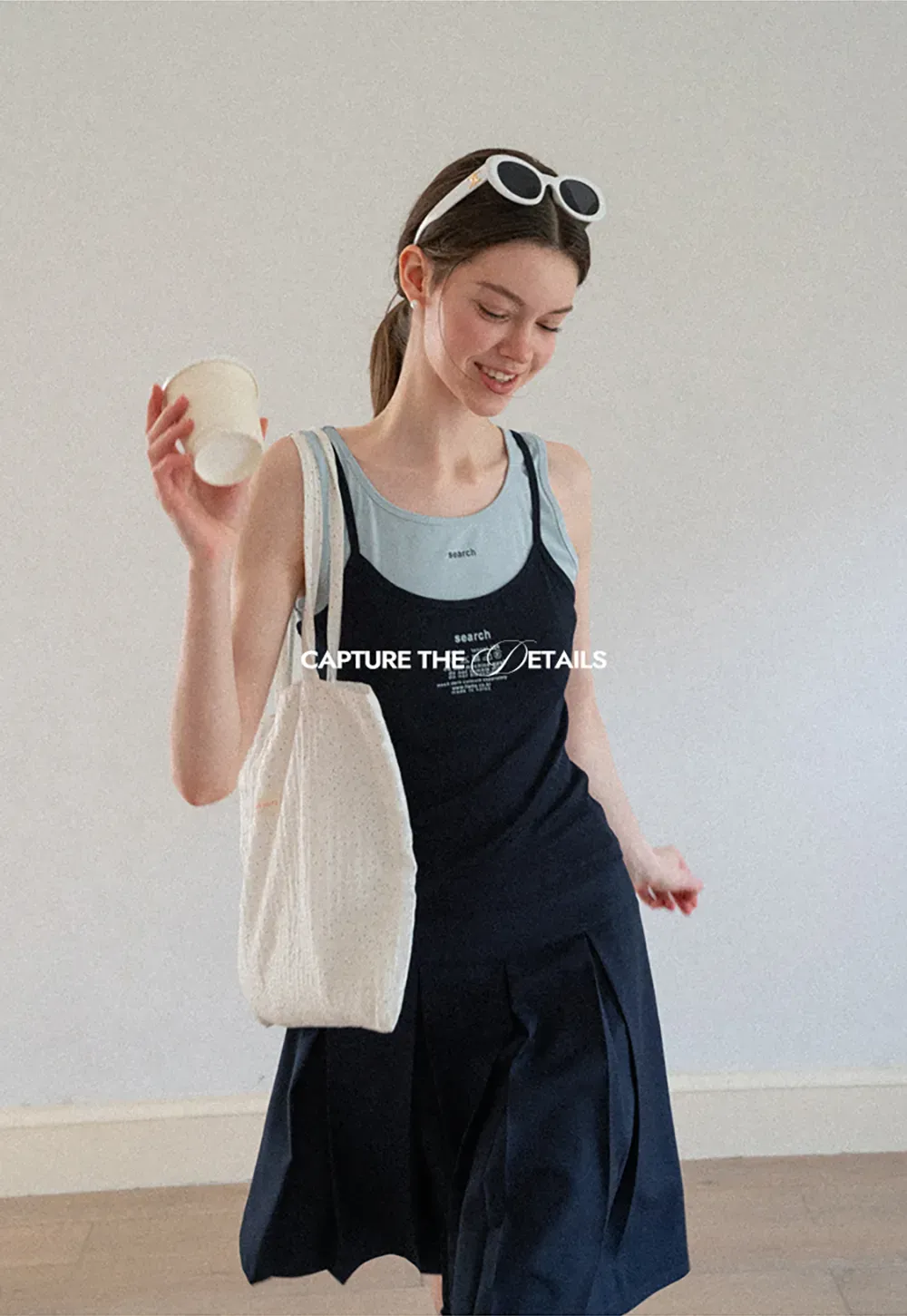 Contrast Trim Layered Tank Top