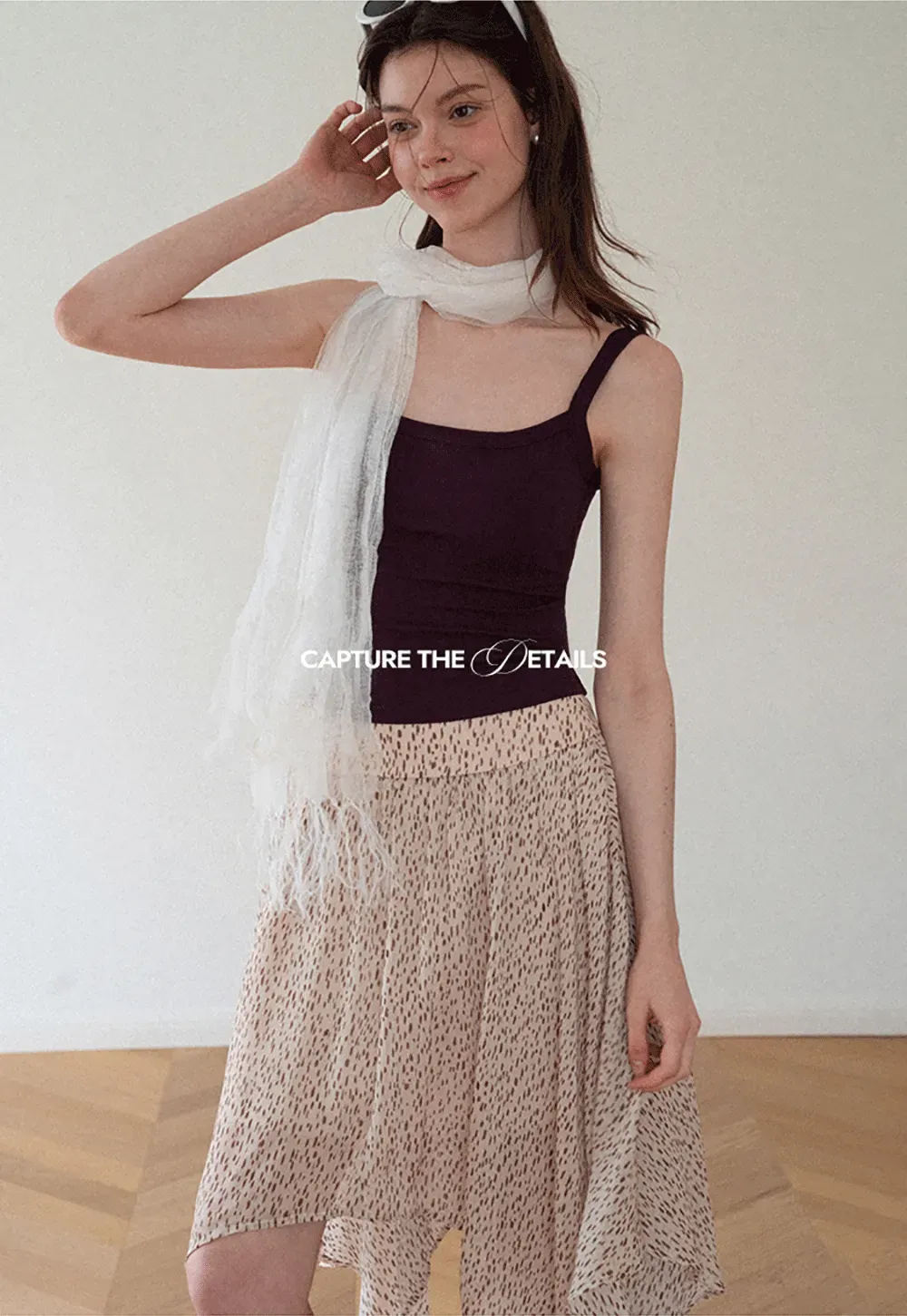 Cropped Square Neck Ribbed Knit Tank Top