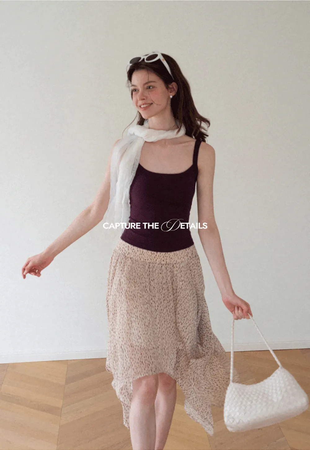 Cropped Square Neck Ribbed Knit Tank Top