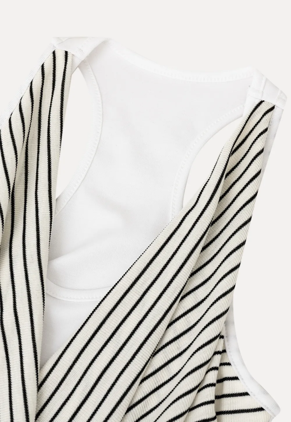 Draped Cowl Neck Sleeveless Top