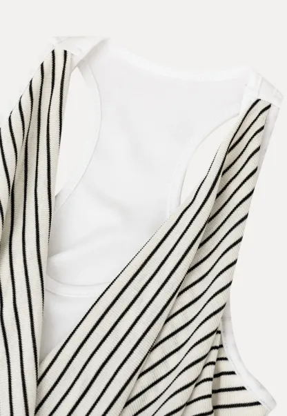 Draped Cowl Neck Sleeveless Top